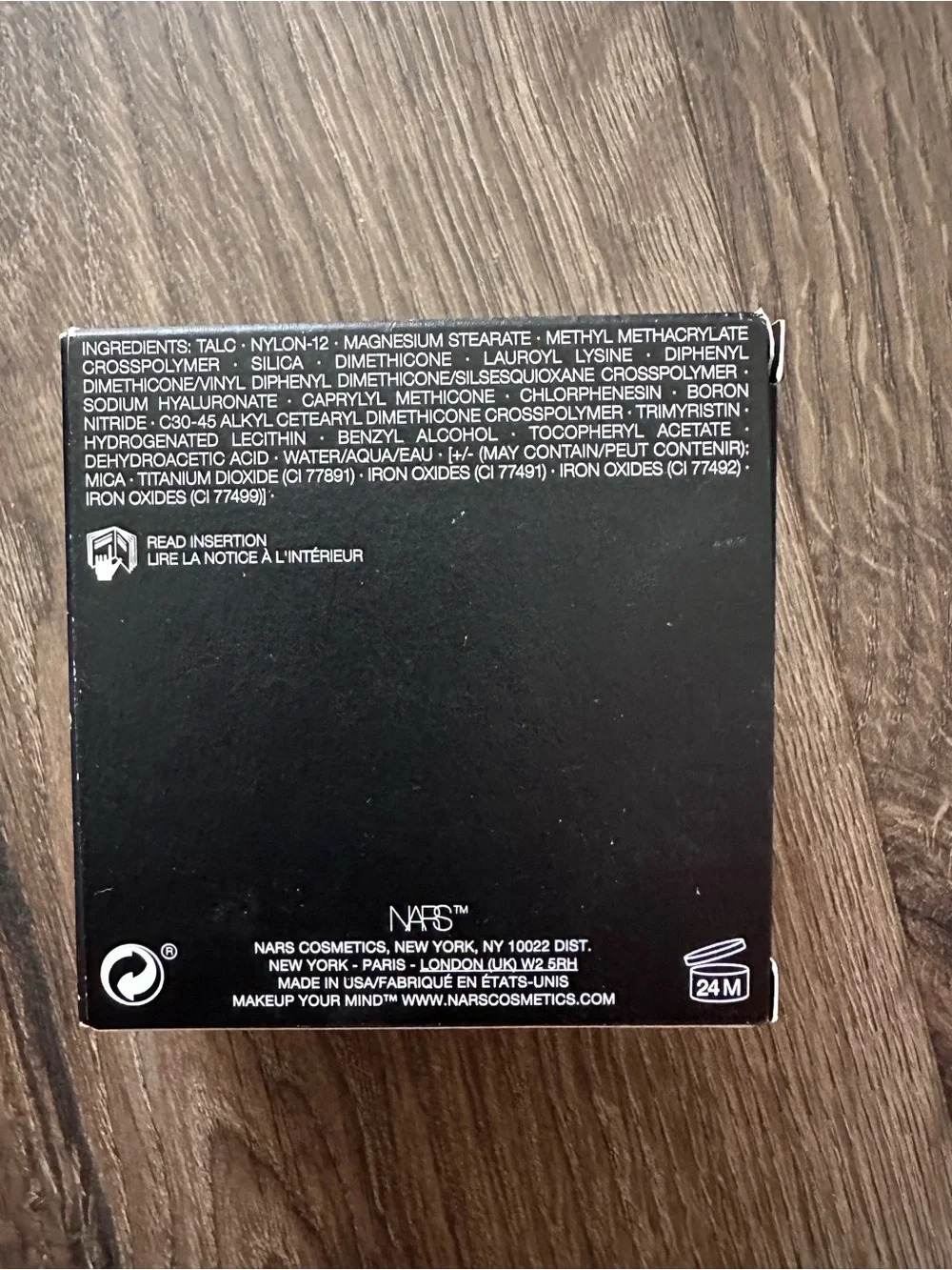 NARS soft velvet